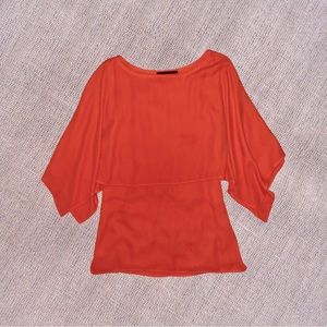 Karen Kane Sheer Layered Blouse